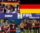Германия празднует свою классификацию, Бразилия 2014